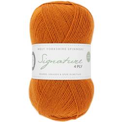 West Yorkshire Spinners Signature 4 Ply Amber 1004