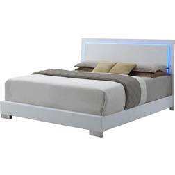 Coaster Company Felicity Collection 203500Q Bed with Low Backlit Headboard