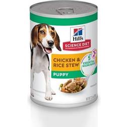 Hill's Science Diet Savory Stew with Chicken & Rice Puppy Canned X