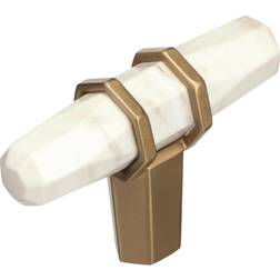 Amerock BP36647 Carrione 2-1/2 Bar Cabinet Knob Marble Hardware Knobs Marble 1