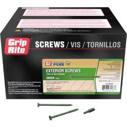 Grip-Rite 5030341 No. 9 wire PrimeGuard Plus Star Flat Head Deck Screws Pack of 2000