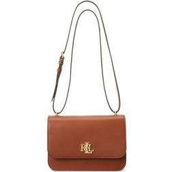 Lauren Ralph Lauren Sophee Small Leather Convertible Bag Tan Tan