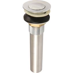 Kingston Brass KB6001 Complement Push-Up Drain with Overflow Polished