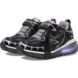 Geox Blinkschuhe Bayonyc Marvel Avengers Schwarz/Silber Blinkschuhe