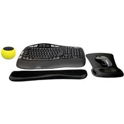 Logitech MK550 Comfort Wave Wireless Combo Glow