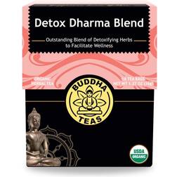 Buddha Teas Detox Dharma Blend Organic Herbal Tea 18