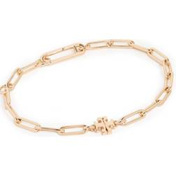 Tory Burch Good Luck Chain Bracelet Gold