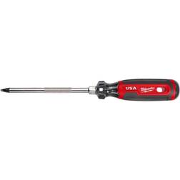 Milwaukee 6 #3 Square with Cushion Grip Slotted Screwdriver