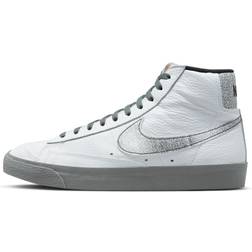 Nike Blazer Mid 77 Emb Mens Trainers - White/Grey/Khaki