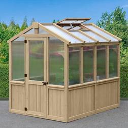 Yardistry Meridian Garden Plant Greenhouse with Poly Flow