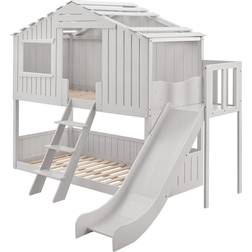 Juskys Children's Loft Bed Treehouse 195x260cm