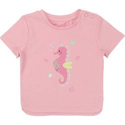 s.Oliver T-Shirt Seepferdchen rosa