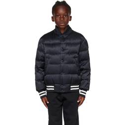 Moncler Enfant Dives padded bomber jacket blue Y