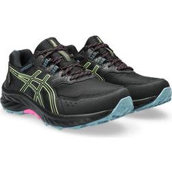 Asics Women's GEL-VENTURE WP Trail Shoes Black/Lime Green