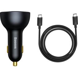 Baseus Qualcomm Quick Charge 5.0 Billader 160W Sort