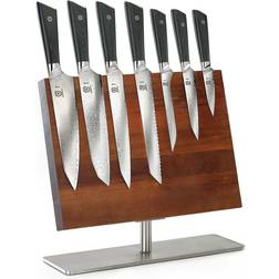 Mercer Culinary Premium Grade Super Steel 8-Piece Knife Set Magnetic