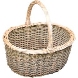 RED HAMPER Hamper S054/HOME Large Willow Hollander Shopping Basket