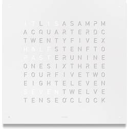 Qlocktwo Classic White Pepper 45cm Wall Clock