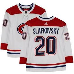 Juraj Slafkovsky Montreal Canadiens Autographed White adidas Authentic Jersey