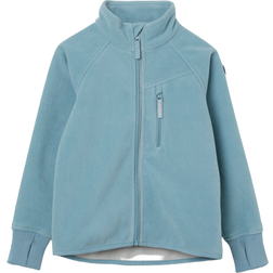 Polarn O. Pyret Kids Waterproof Fleece Jacket - Green /Blue