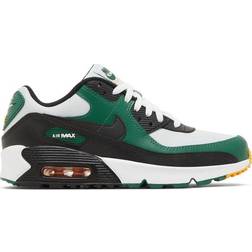 Nike Air Max 90 Leather GS - Pure Platinum Gorge/Green