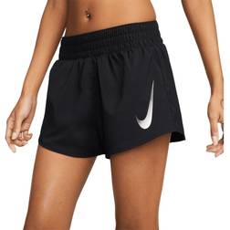 Nike Swoosh Løbeshorts Dame Sort