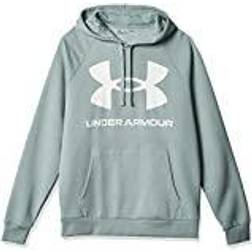 Under Armour Rival Fleece Big Logo Hoodie Light green