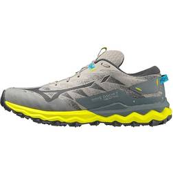 Mizuno Wave Daichi Grey Yellow Shoes AW23, EUR