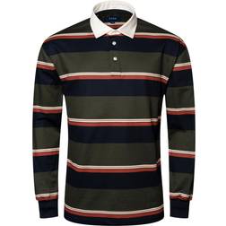 Eton Striped Rugby Shirt Multi