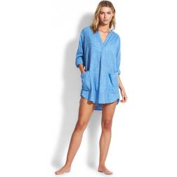 Seafolly W Boyfriend Beach Shirt