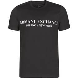 Armani Exchange Mens T-Shirt In Black