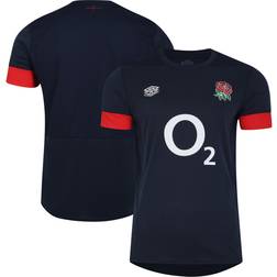 Umbro England Rugby Relaxed Fit Training Jersey Navy Mens