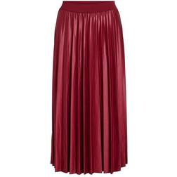 Vila Pleated Midi Skirt