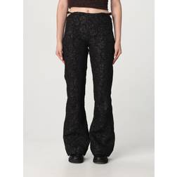 Ganni Stretch Jacquard Flared Pants Dam Breda Ben