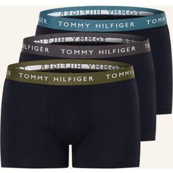 Tommy Hilfiger Boxer Short Trunks Pack of 3 - Frosted Green/Army Green/Dark Ash