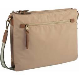 Camel Active BARI Cross Bag mit Reißverschluss M Beige