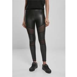 Urban Classics TECH MESH Kunstleder Leggings