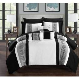 Chic Home Clayton Sängöverkast Vit (228.6x228.6cm)