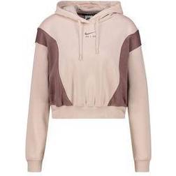 Nike Felpa Crop Top Con Cappuccio Donna