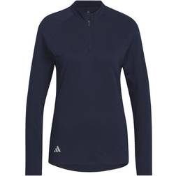 Adidas Golf Poloshirt Met Lange Mouwen - Collegiate Navy