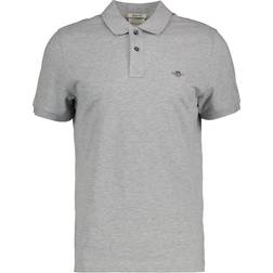 Gant Poloshirt Shield - Mittelgrau