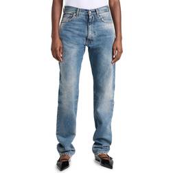 Maison Margiela Woman Jeans - Blue