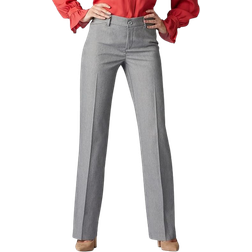 Lee Women's Ultra Lux Comfort with Flex Motion Trouser Pant - Ash Heather