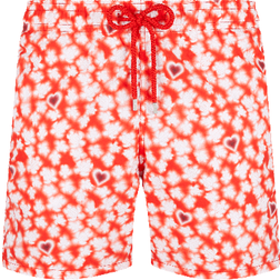 Vilebrequin Men Attrape Coeur Swim Trunks - Poppy Red