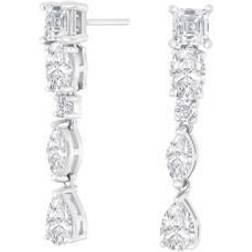Joanli Nor Mettenor Sterling Silver Öronsnäcka Med Zirconia - Silver