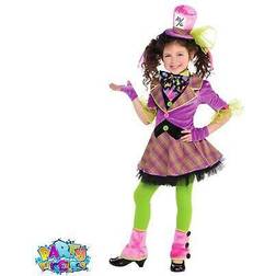 Amscan Kid's Mad Hatter Girl World Book Day Fancy Dress