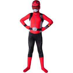 Morphsuit Child Power Rangers Red Beast Morphers Costume M