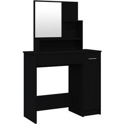 vidaXL With Mirror Sminkbord 35x86.5cm