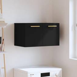 vidaXL 60 x 36,5 x 35 cm Konstrueret Træ Sort Vægskab