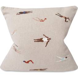 Fine Little Day Swimmers Kuddöverdrag Beige